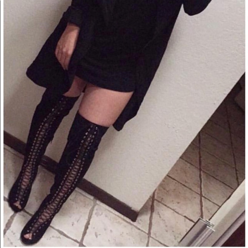 Over the knee boots